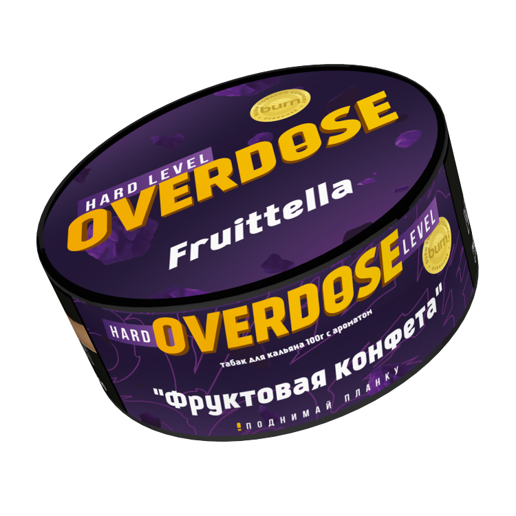 Overdose - Fruttella Фруктовая конфета 100гр