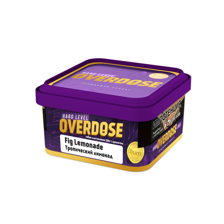 Overdose - Fig lemonade Тропический лимонад 200гр