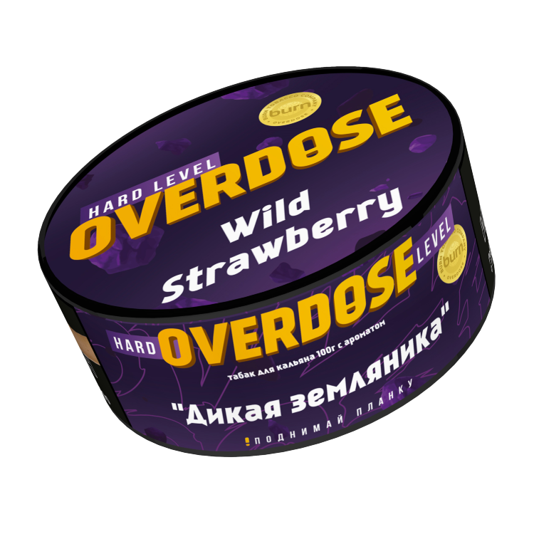Overdose - Wild Strawberry Дикая земляника 100гр